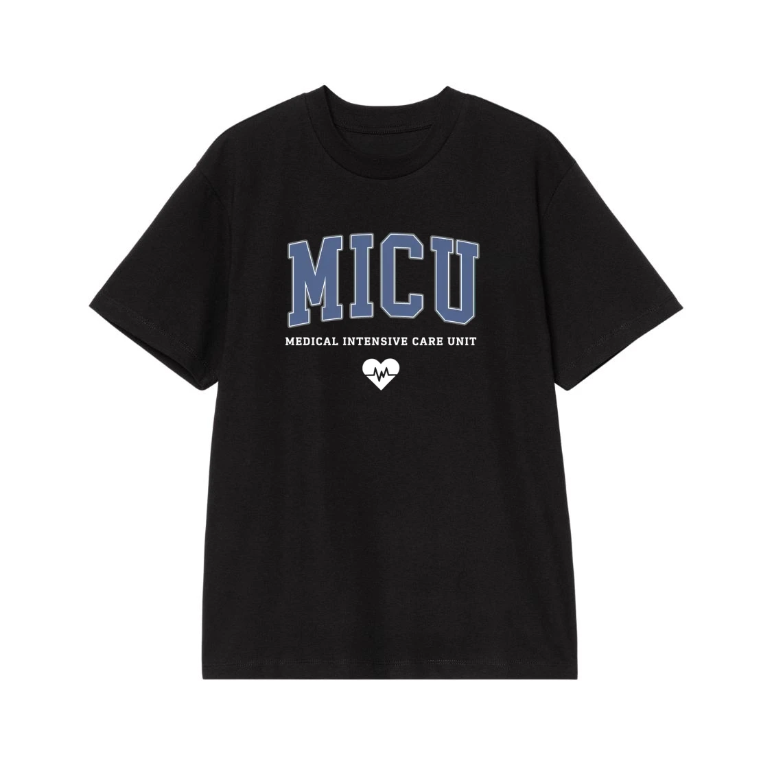Micu Medical Intensive Care Unit Collegiate Style T-Shirt