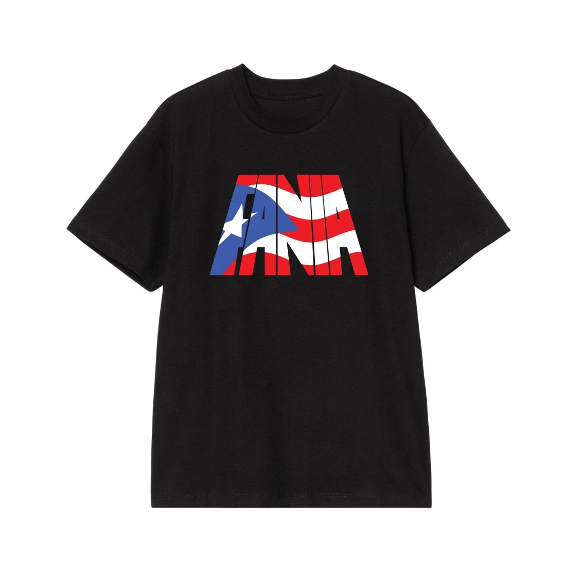 Ana Puerto Rican Flag Text Graphic T-Shirt
