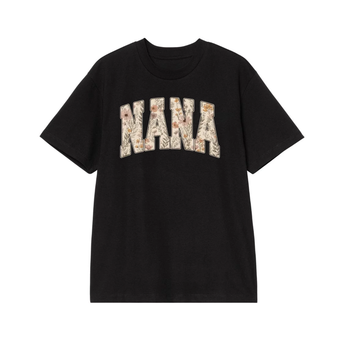 Mama Floral Varsity Lettering Shirt For Mother'S Day