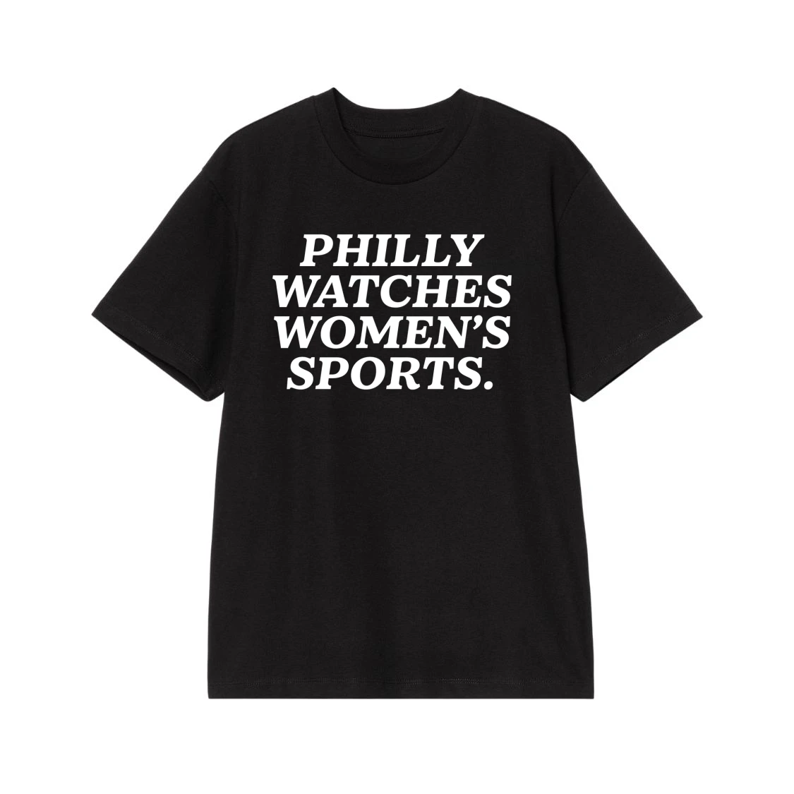 Philly Watches Women'S Sports Text T-Shirt