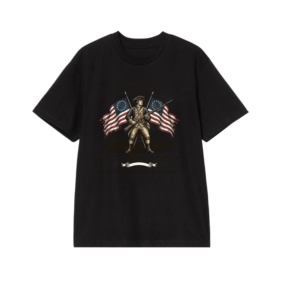 250th Anniversary Of The United States Descendant Of A Patriot T-Shirt