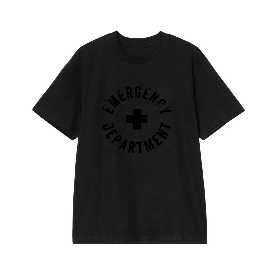 Emergency Department Distressed Circle Logo T-Shirt