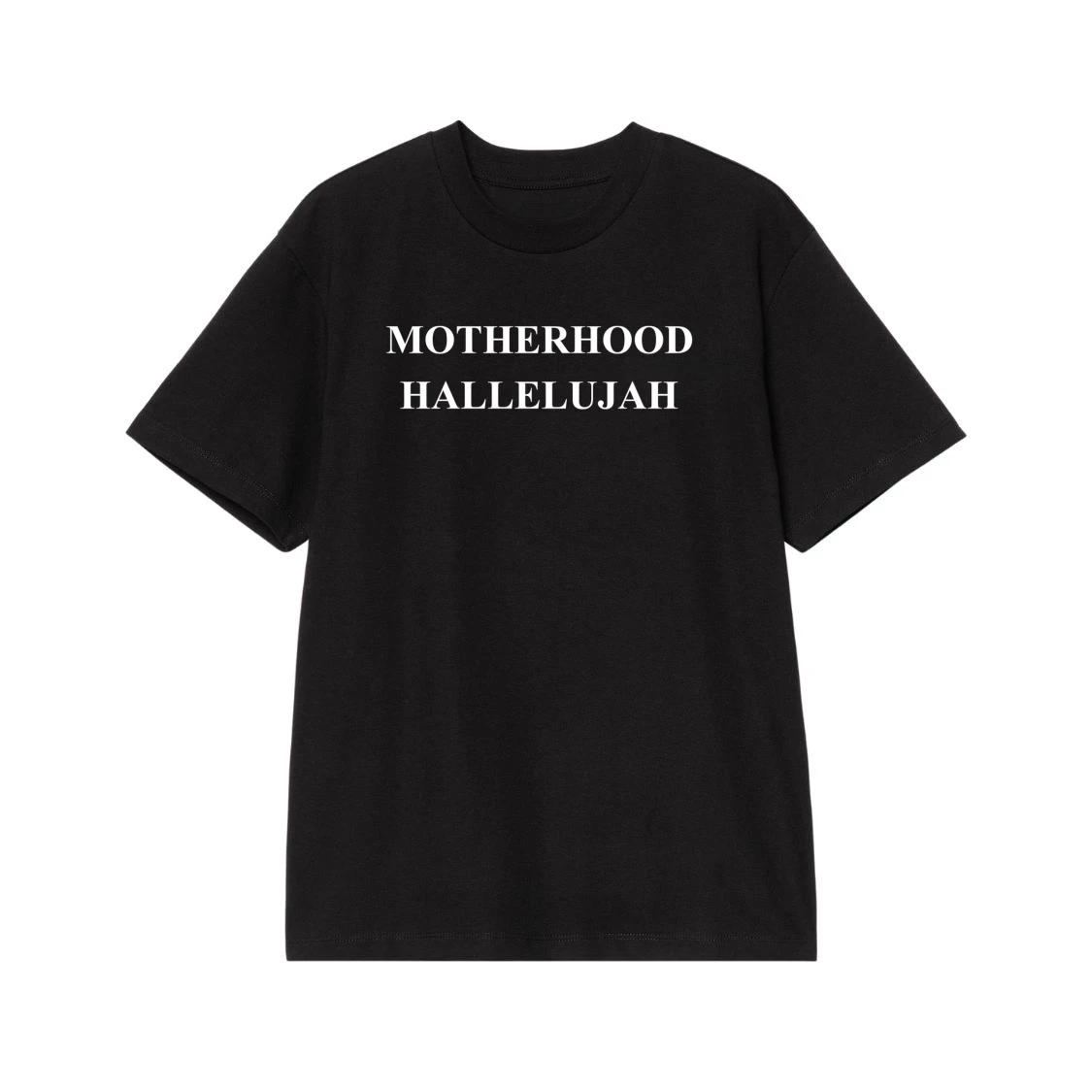Motherhood Hallelujah Camouflage Print T-Shirt