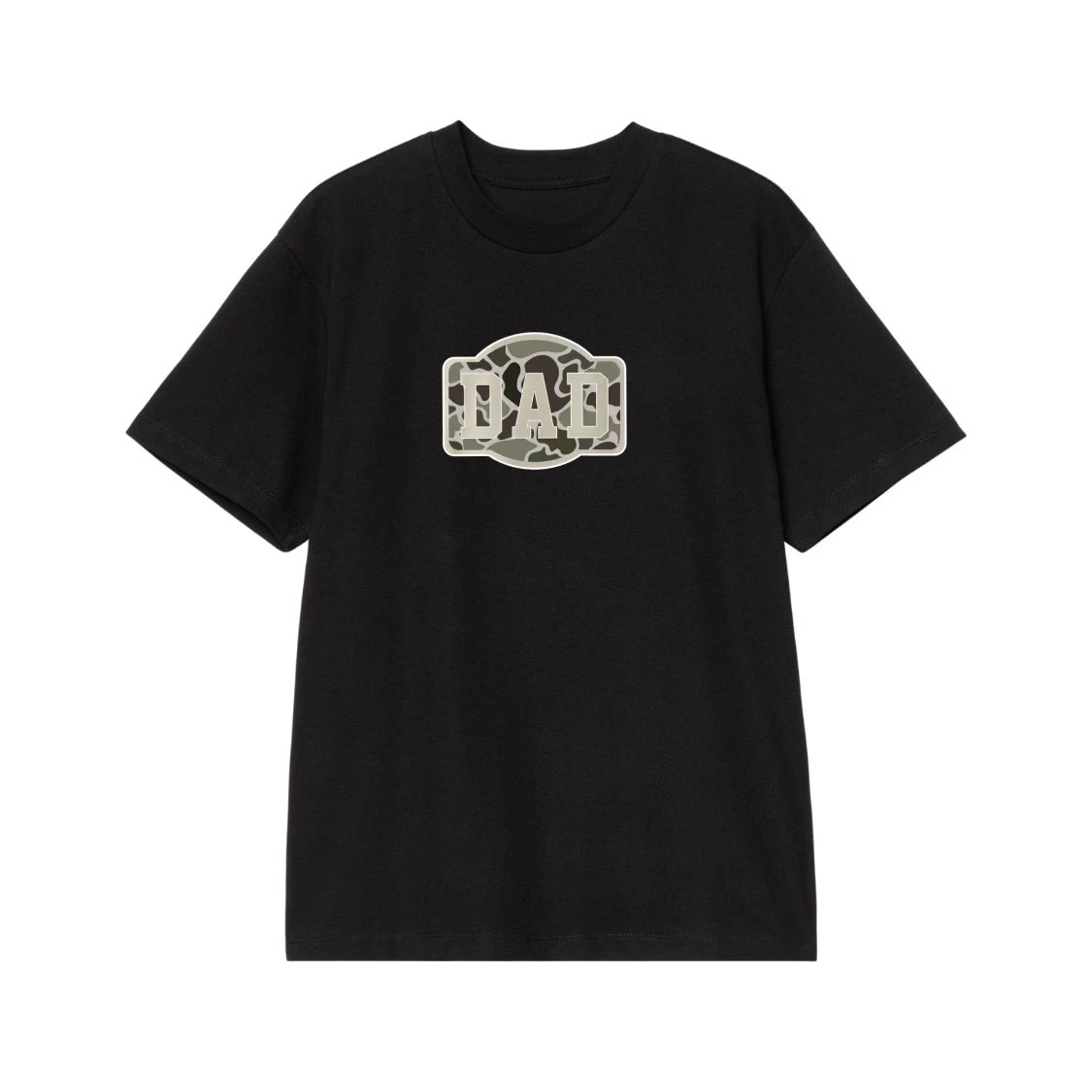 Dad Old School Camo Hunting T-Shirt