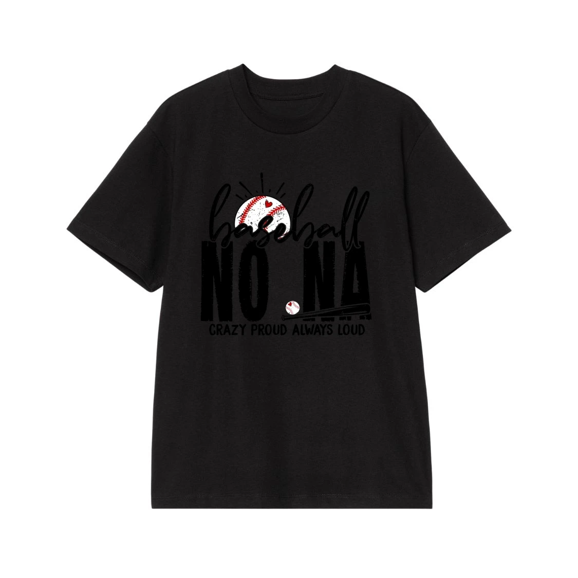 Distressed Baseball Mom And Mini Matching Set Design