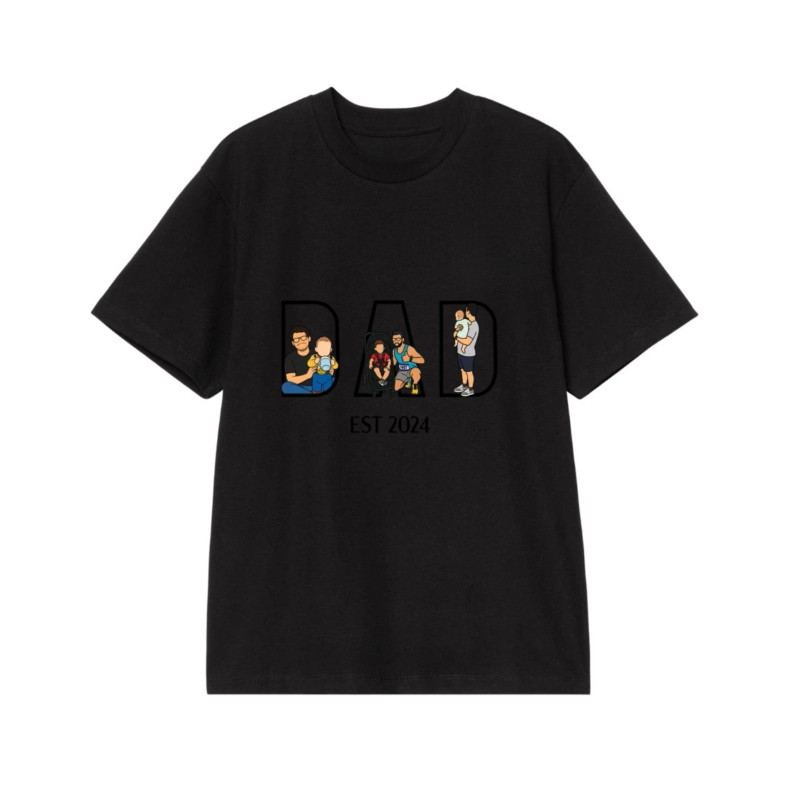 Father And Son Moments Dad Life Illustration