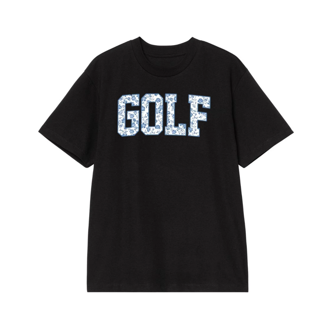 Golf Floral Varsity Letters T-Shirt