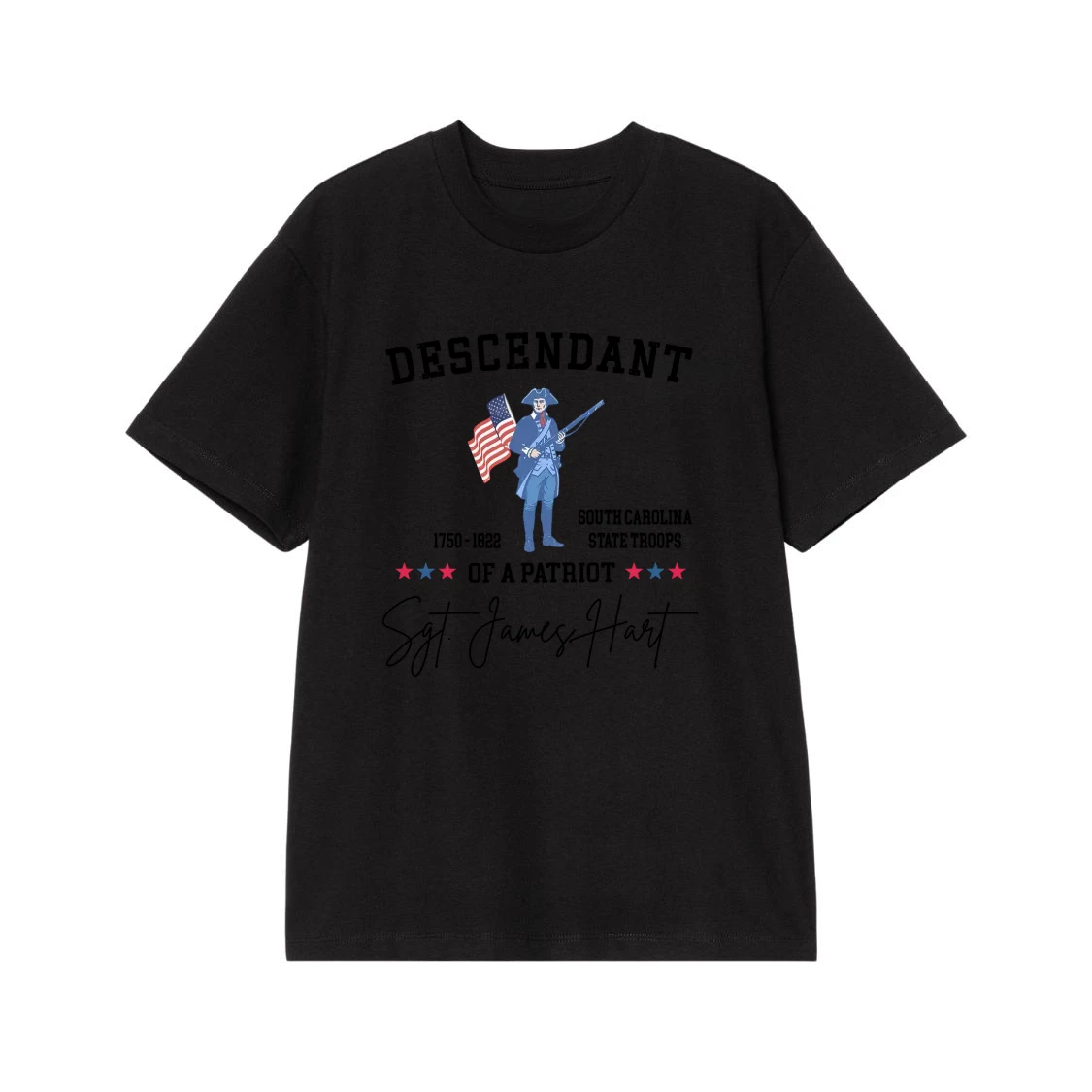 Descendant Of A Patriot South Carolina State Troops T-Shirt