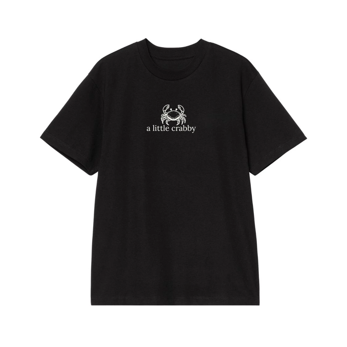A Little Crabby Funny Pun Crab T-Shirt