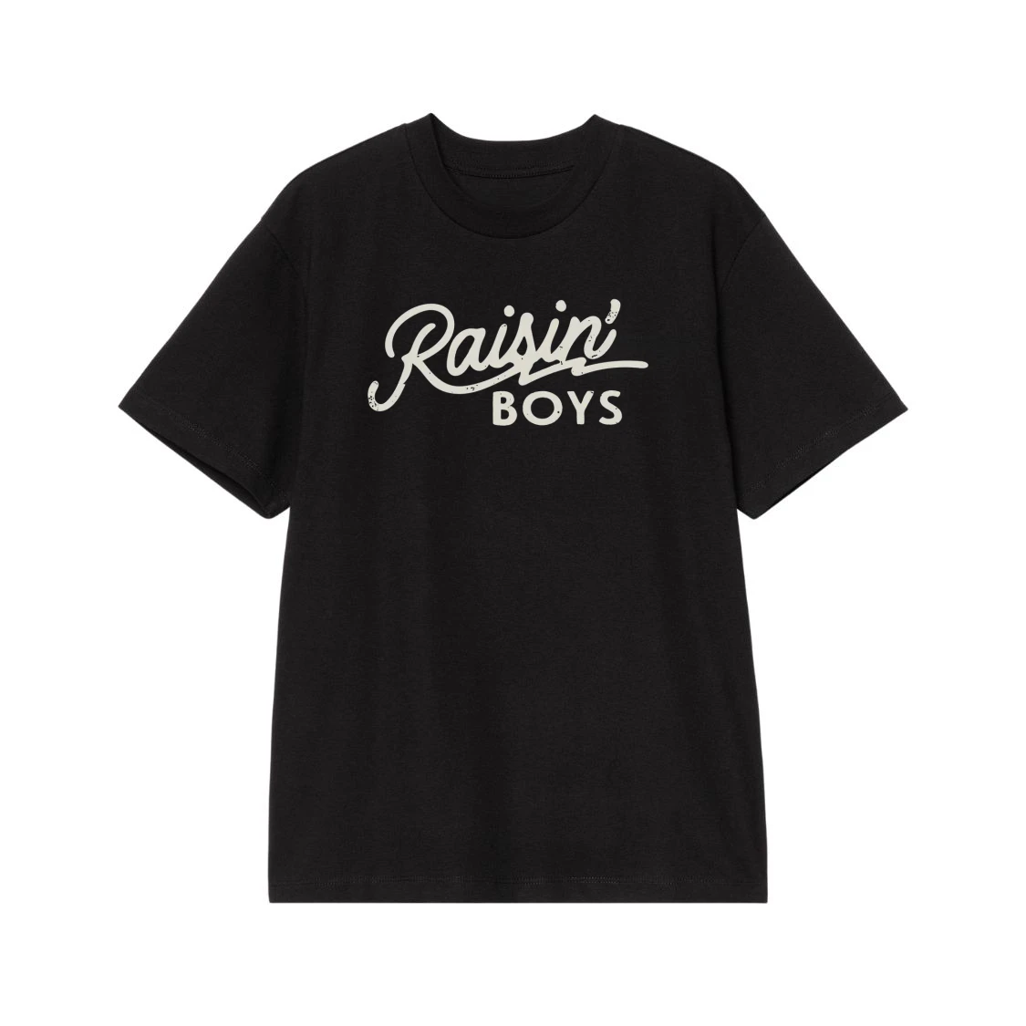 Raisin' Boys Mom Life Typography T-Shirt