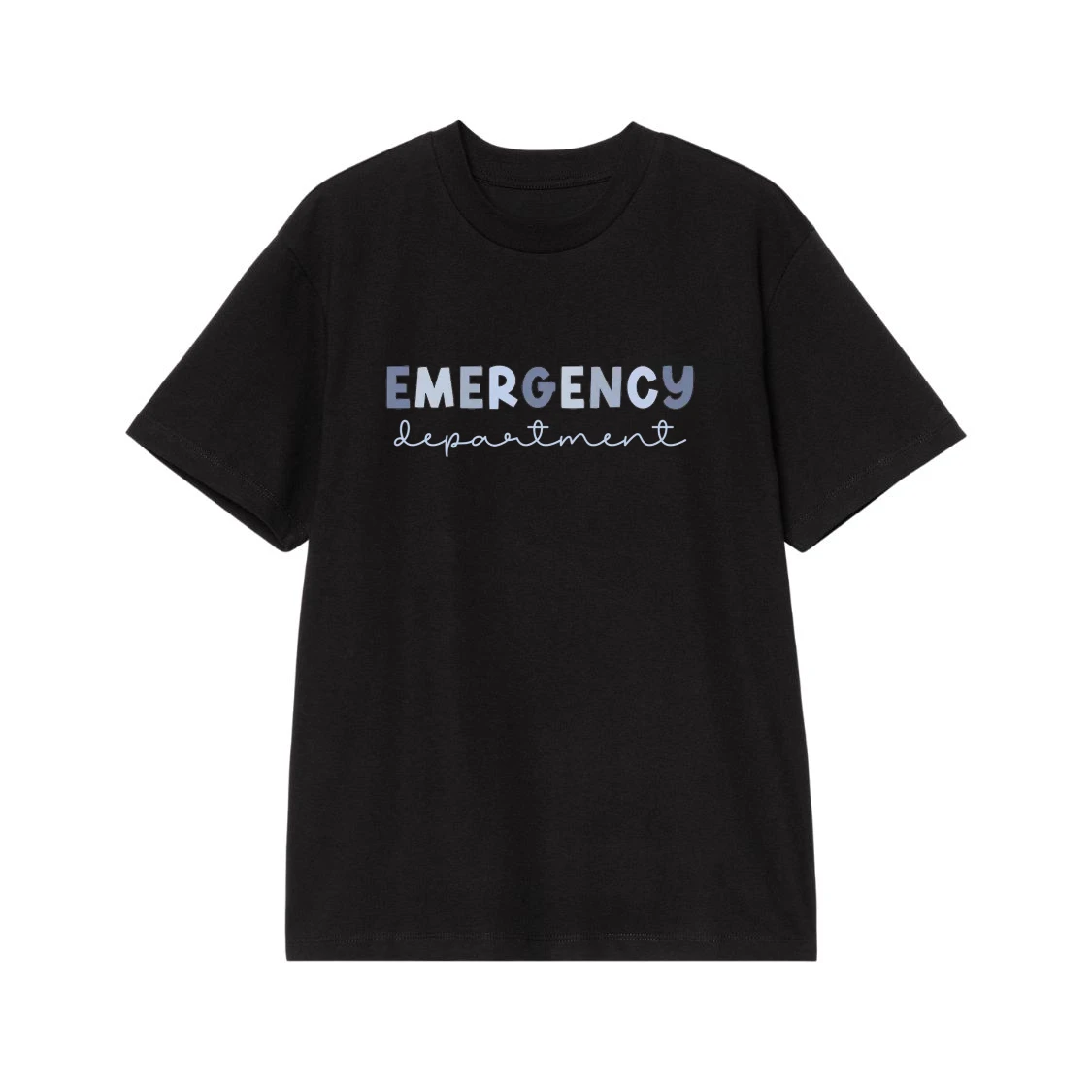 Emergency Department Mixed Font Design
