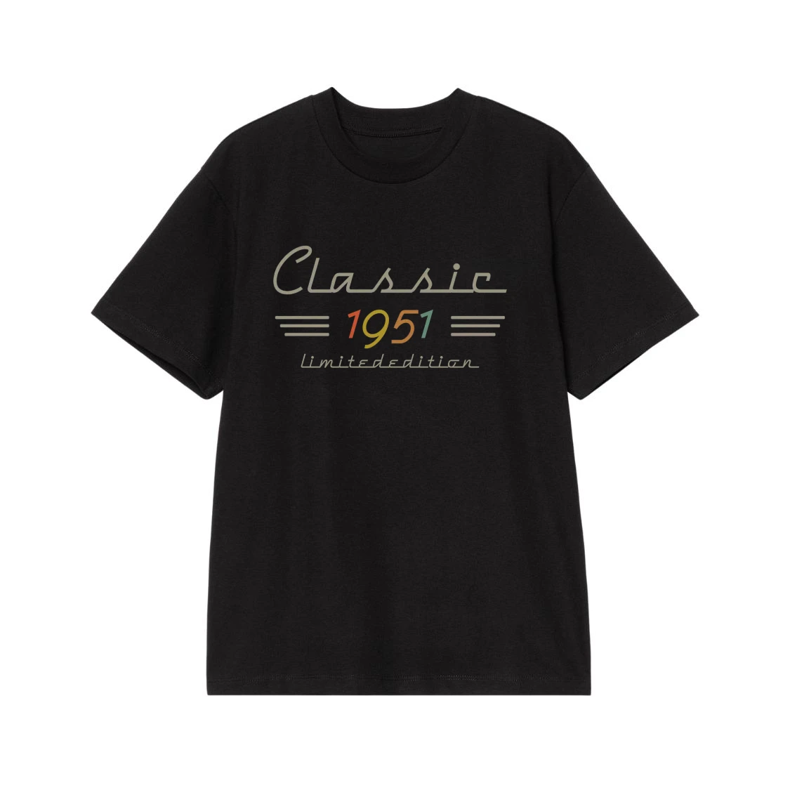 Classic 1951 Limited Edition Retro Style Birthday T-Shirt