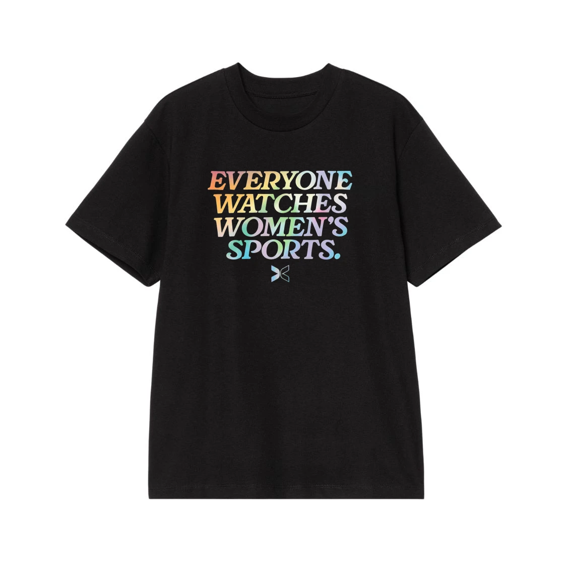 Everyone Watches Women'S Sports Colorful Gradient Text