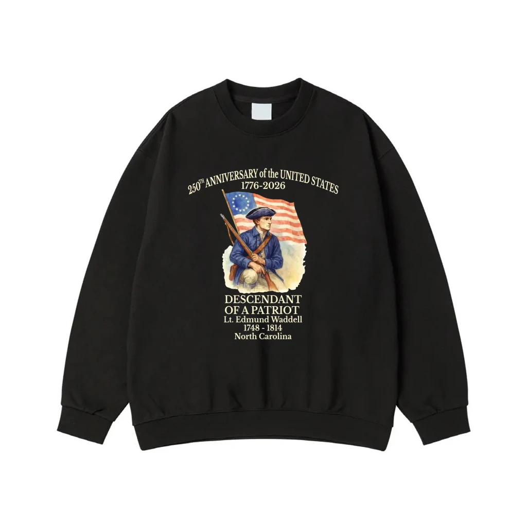 250th Anniversary Of The United States Descendant Of A Patriot T-Shirt