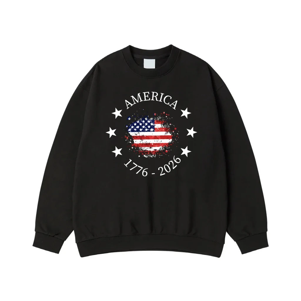 America 1776-2026 250th Anniversary Distressed Flag T-Shirt