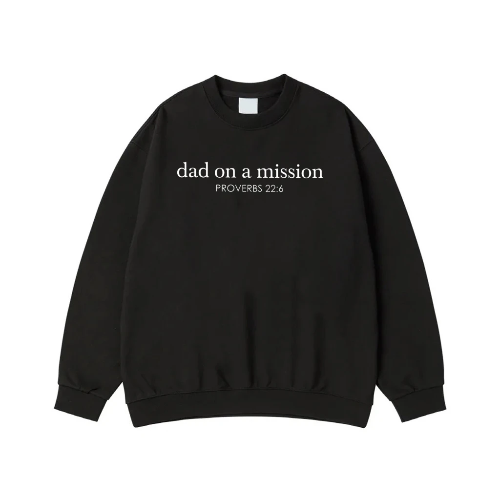 Dad On A Mission Proverbs 22:6 Christian Father T-Shirt