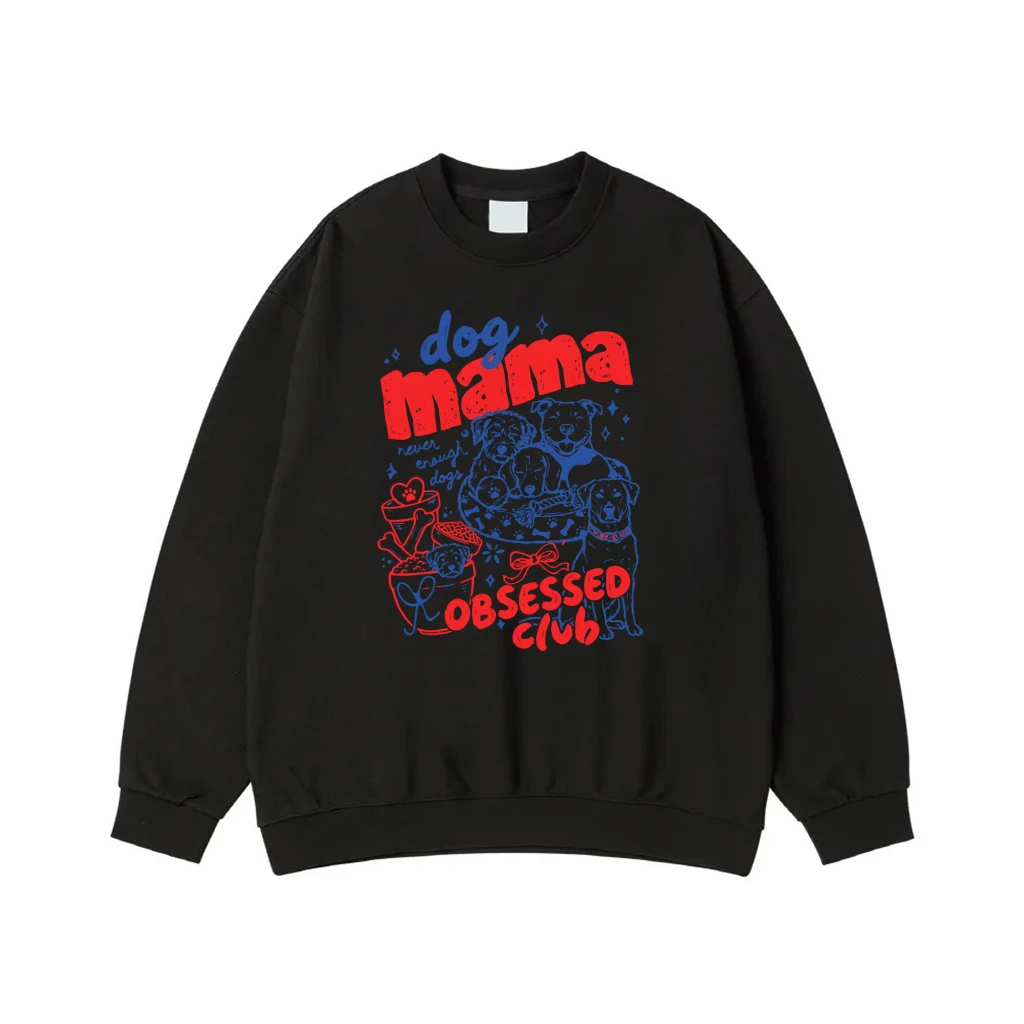 Dog Mama Obsessed Club Funny Dog Lover T-Shirt