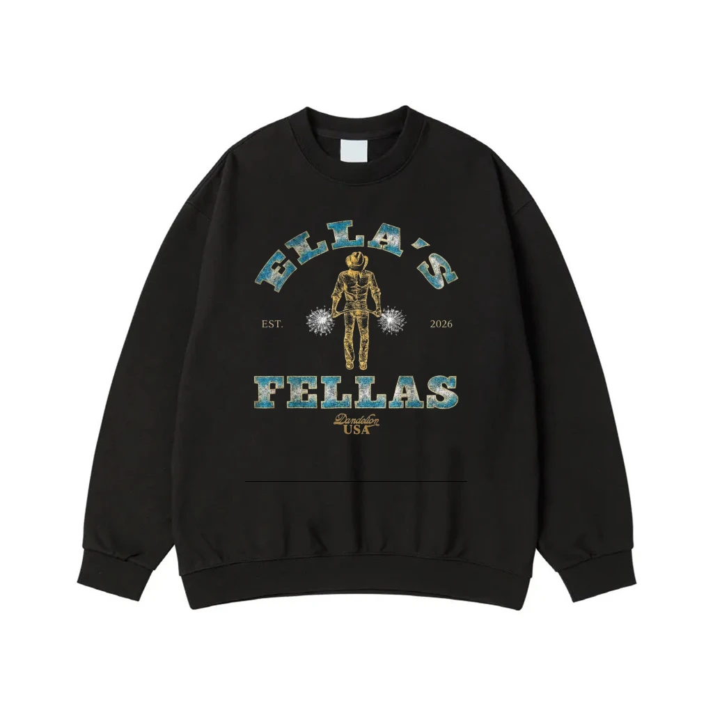 Ella'S Fellas Est. 2026 Pendleton Usa Vintage Mascot T-Shirt