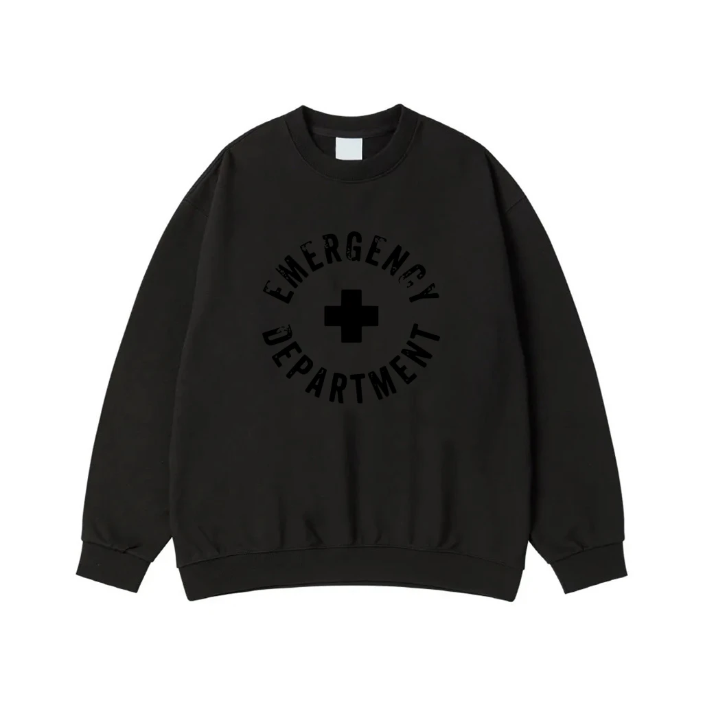 Emergency Department Distressed Circle Logo T-Shirt