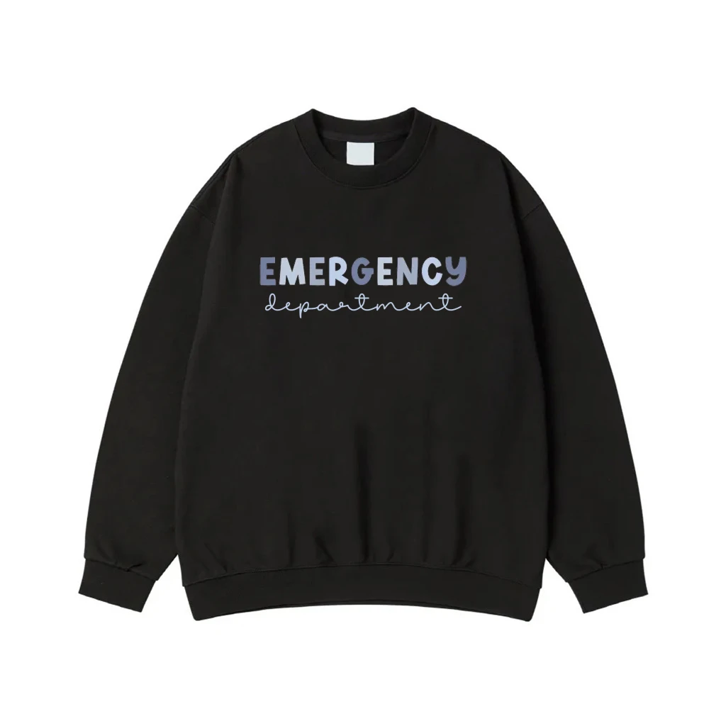 Emergency Department Mixed Font Design