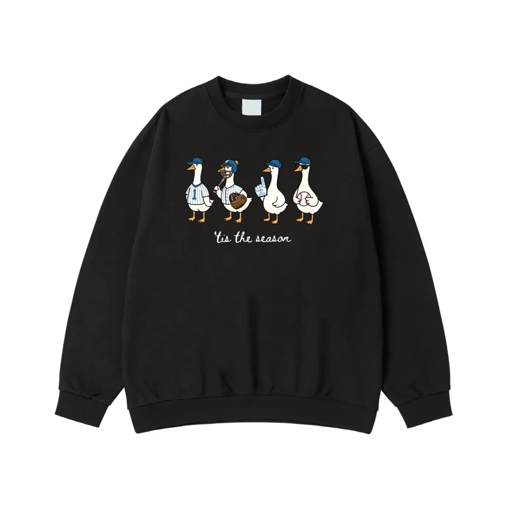 Funny Baseball Ducks 'Tis The Season T-Shirt