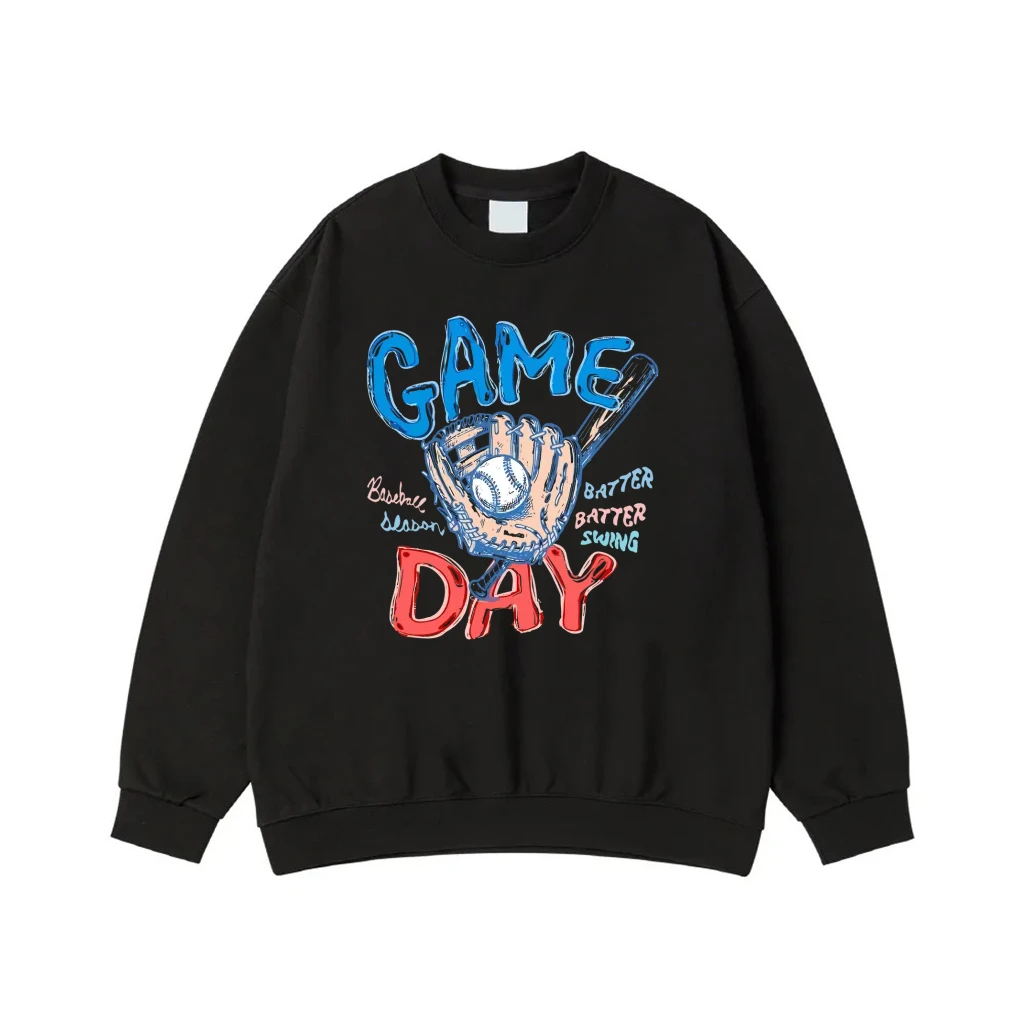 Game Day Baseball Season Batter Swing T-Shirt
