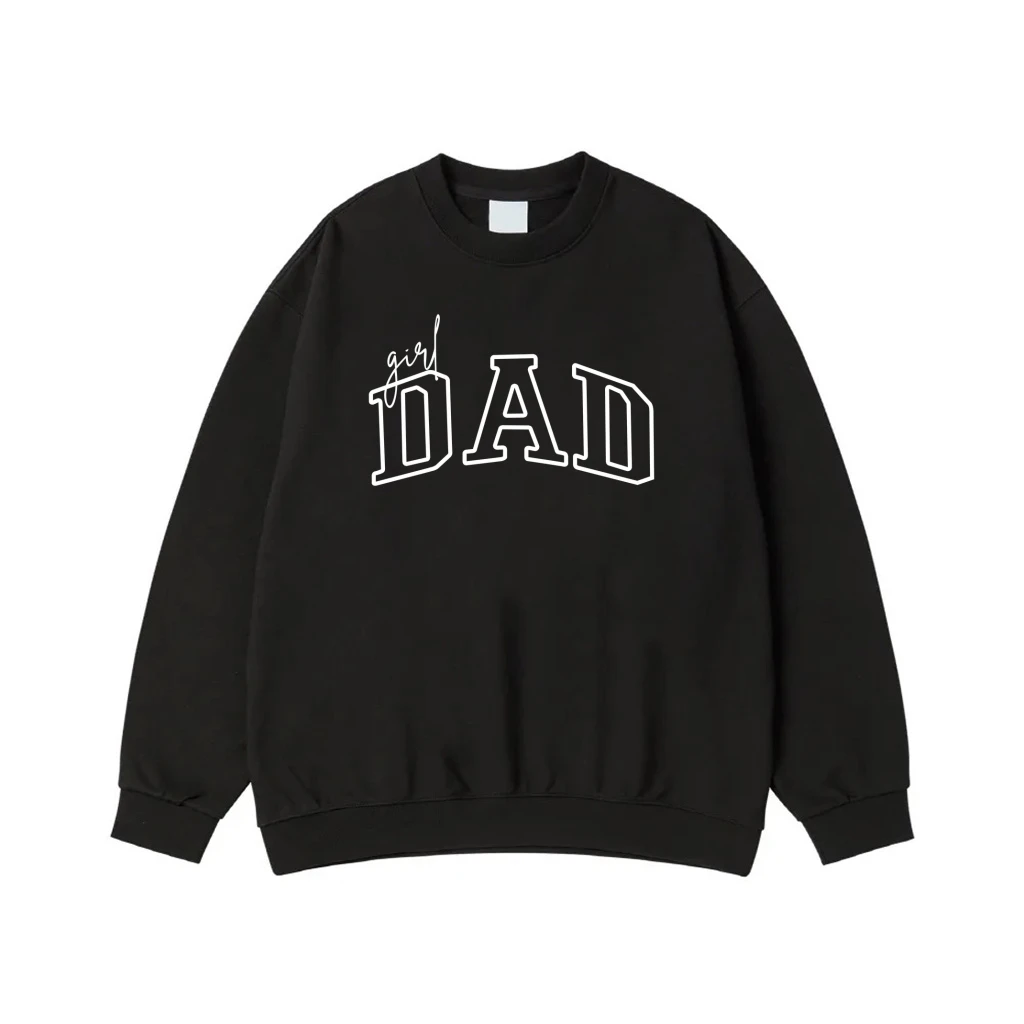 Girl Dad Athletic Font T-Shirt