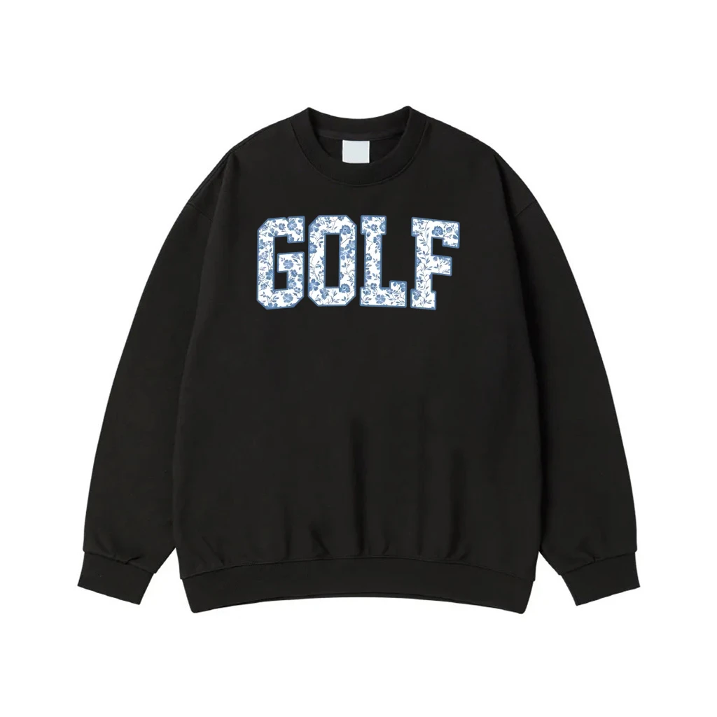 Golf Floral Varsity Letters T-Shirt
