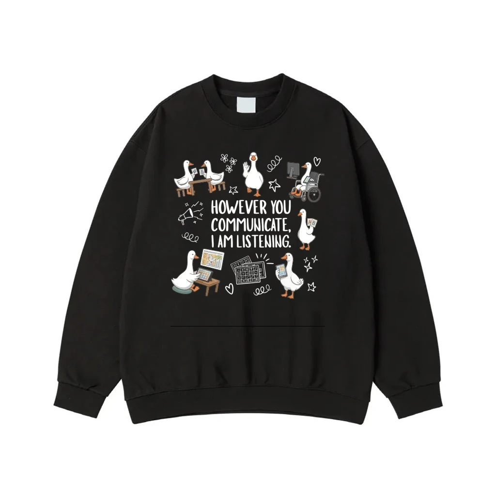 However You Communicate I Am Listening Ducks T-Shirt