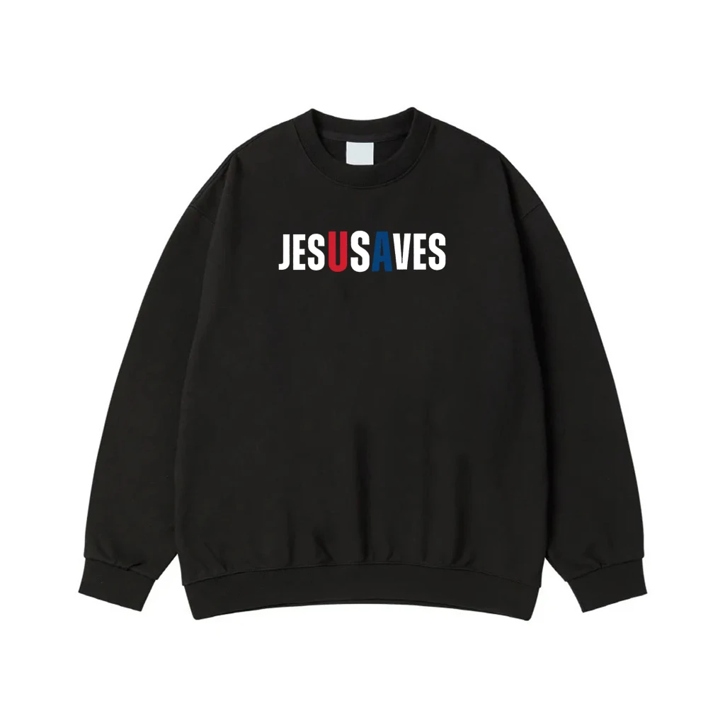 Jesus Saves Patriotic Usa Colors T-Shirt