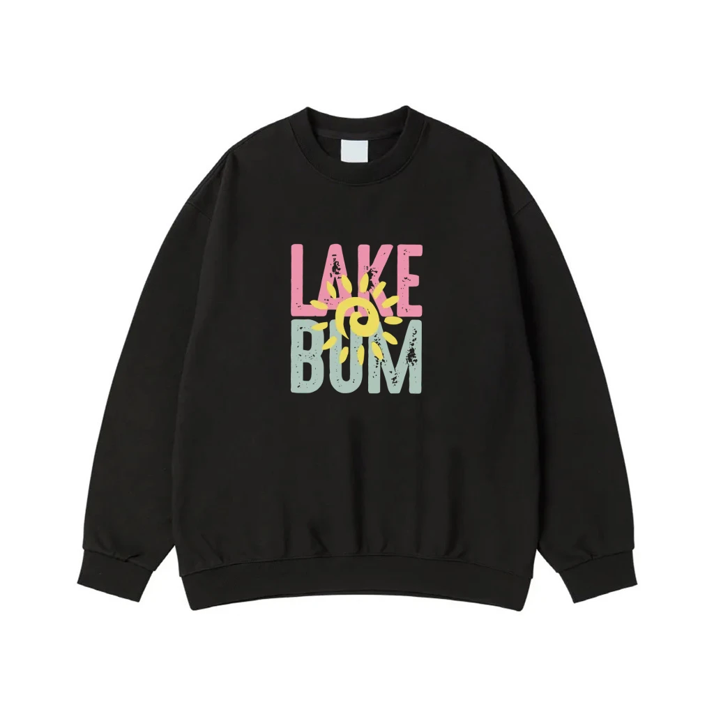 Lake Bum Summer Sun Graphic T-Shirt