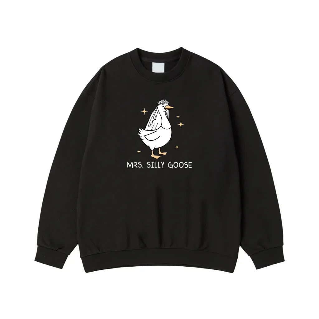 Mr. And Mrs. Silly Goose Matching Couple Wedding Shirts