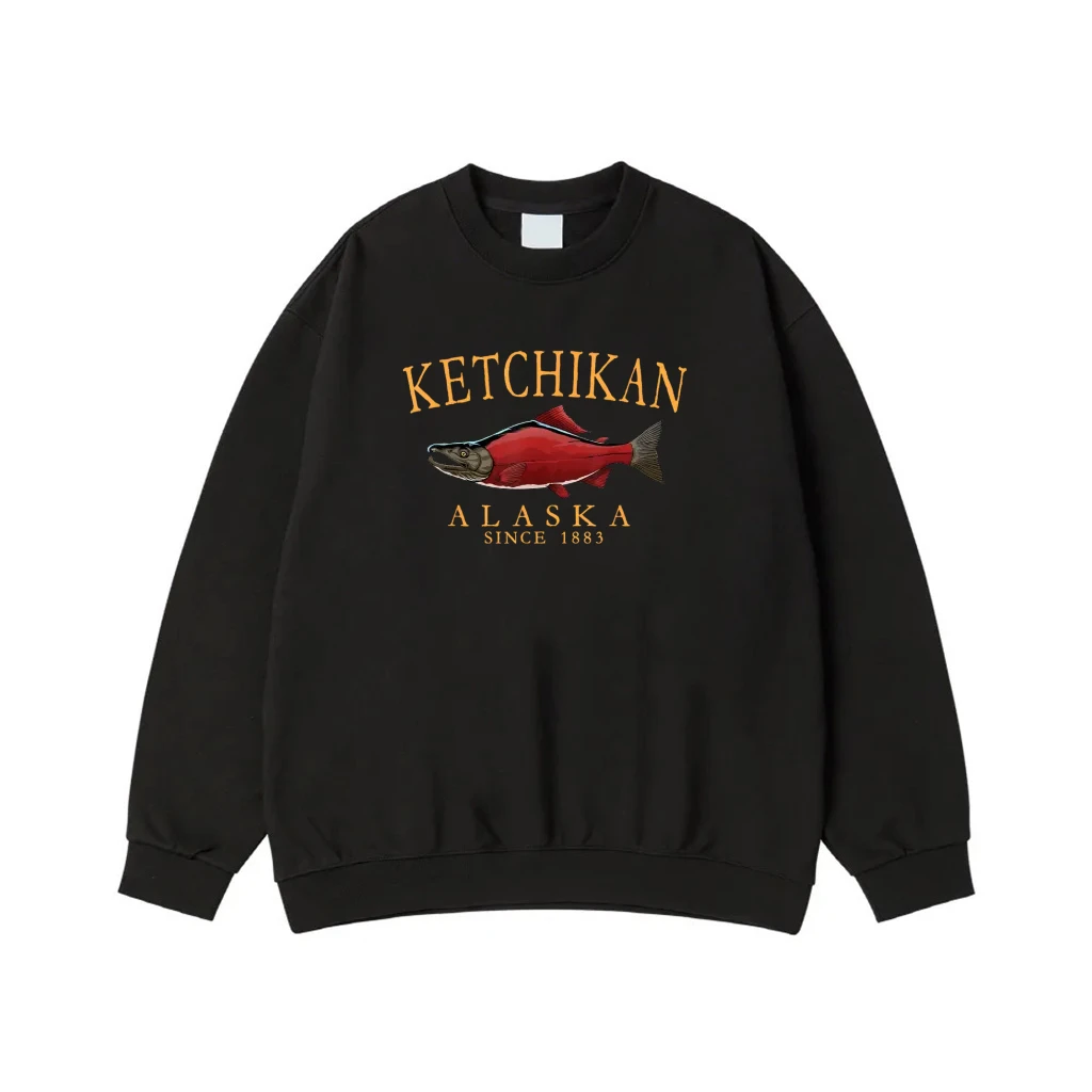 Ninilchik Alaska Since 1799 Red Salmon Fishing Souvenir