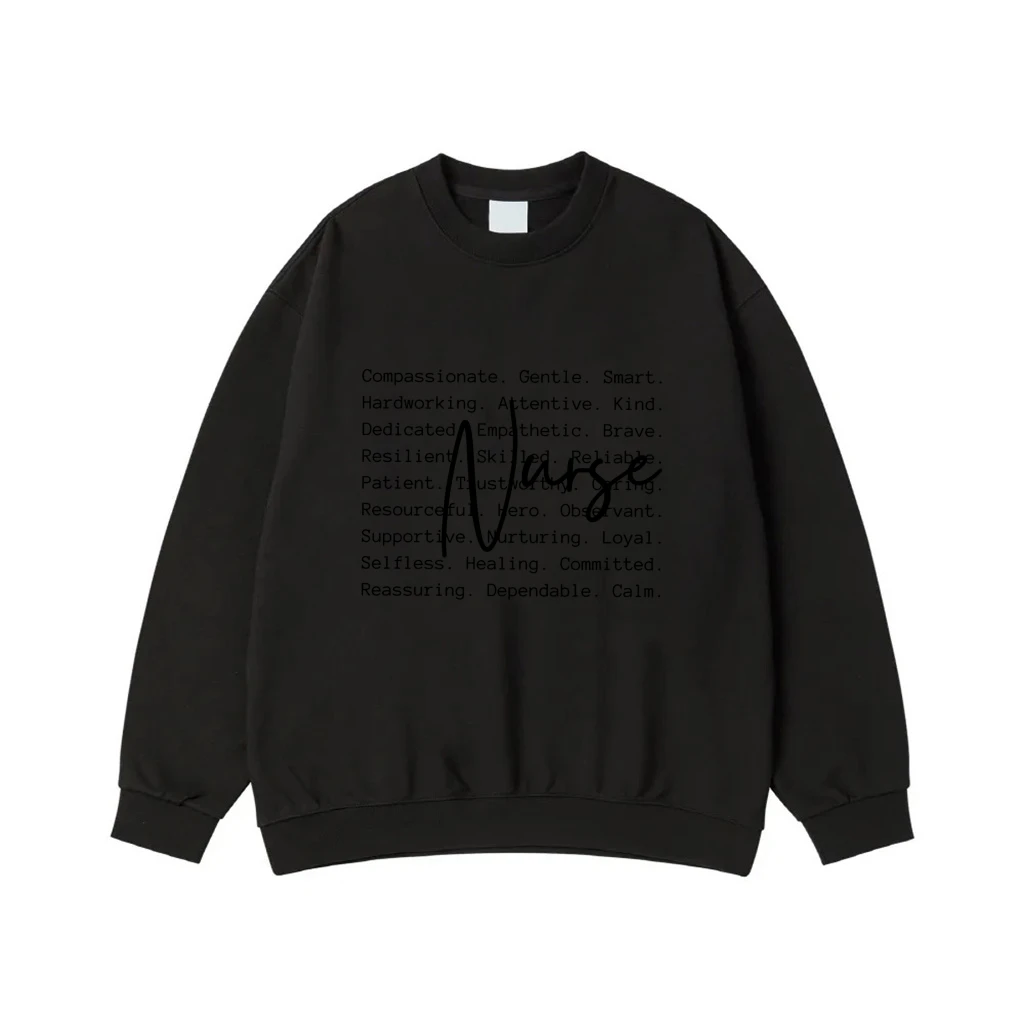 Nurse Appreciation T-Shirt With Descriptive Adjectives