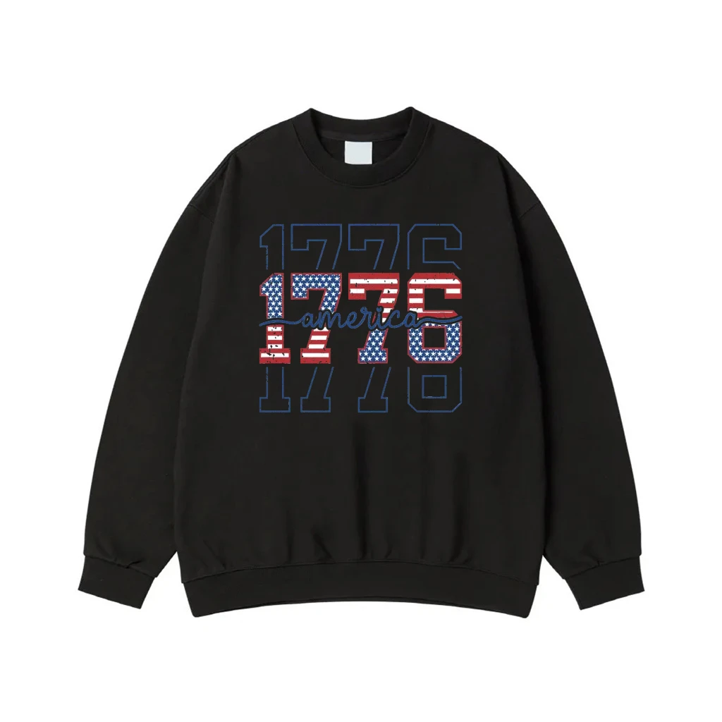 Patriotic 1776 America American Flag Design