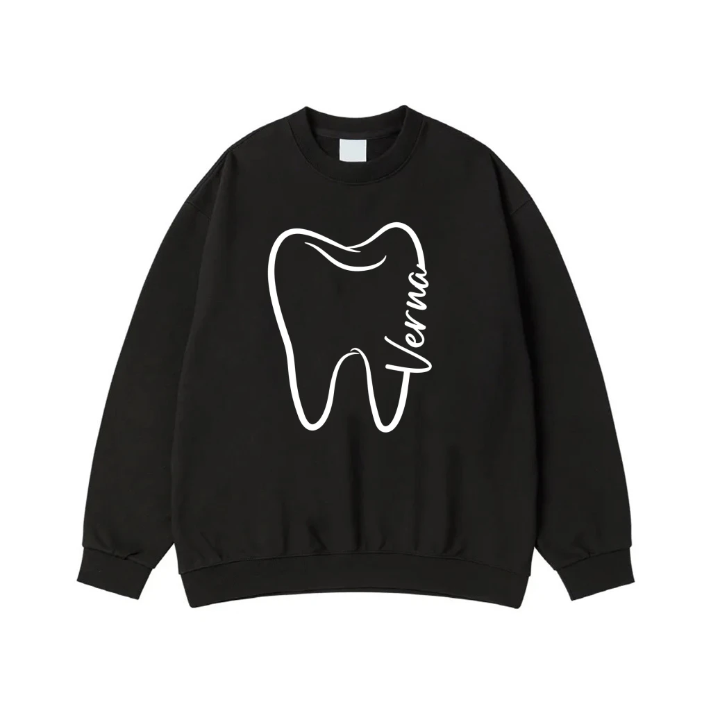 Personalized Dental Tooth Outline With Name Verna