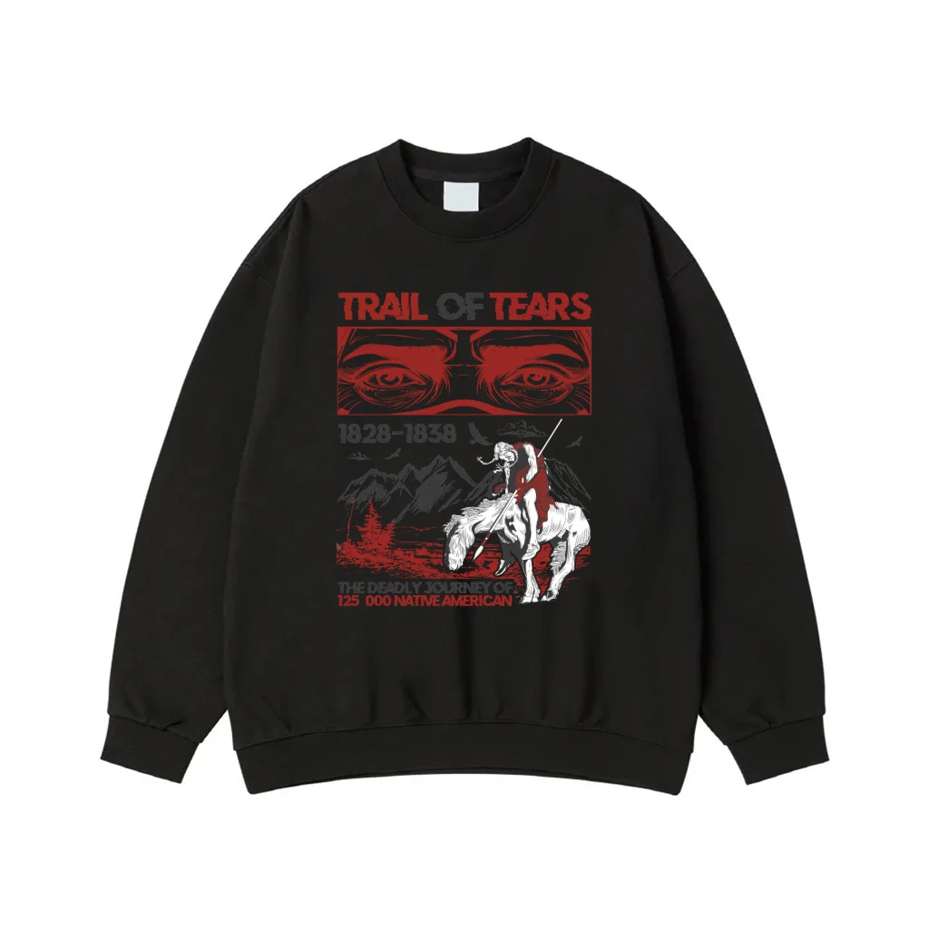 Trail Of Tears 1828-1838 Native American History Memorial T-Shirt