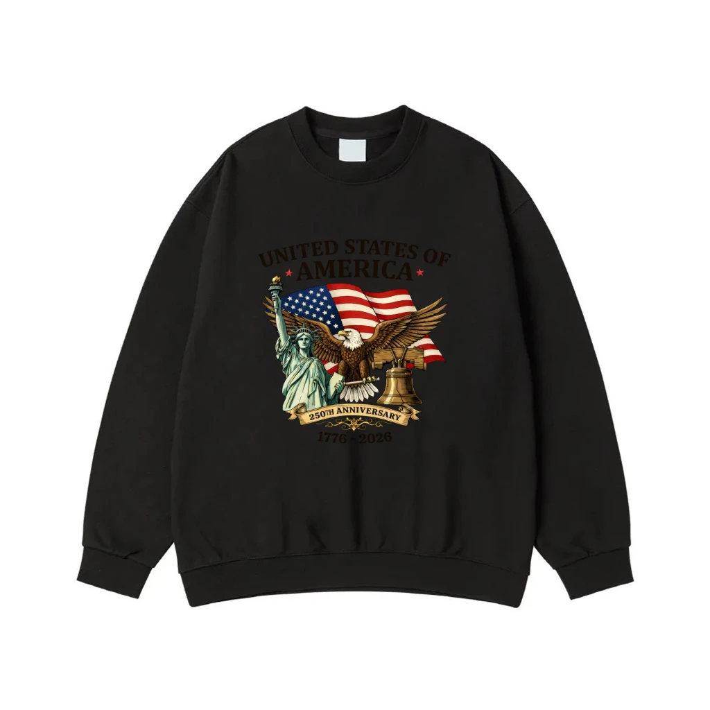 United States Of America 250th Anniversary 1776-2026 Patriotic Graphic