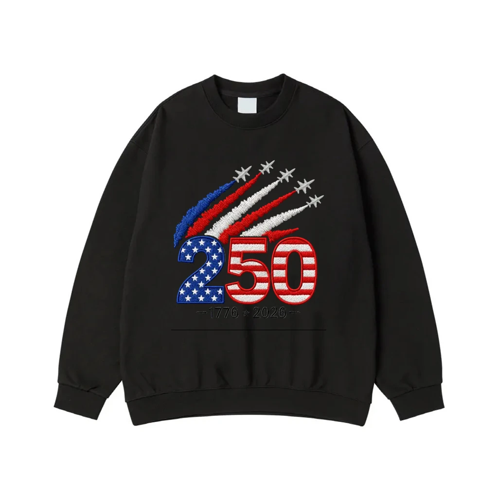 Usa 250th Anniversary 1776-2026 Patriotic American Flag T-Shirt