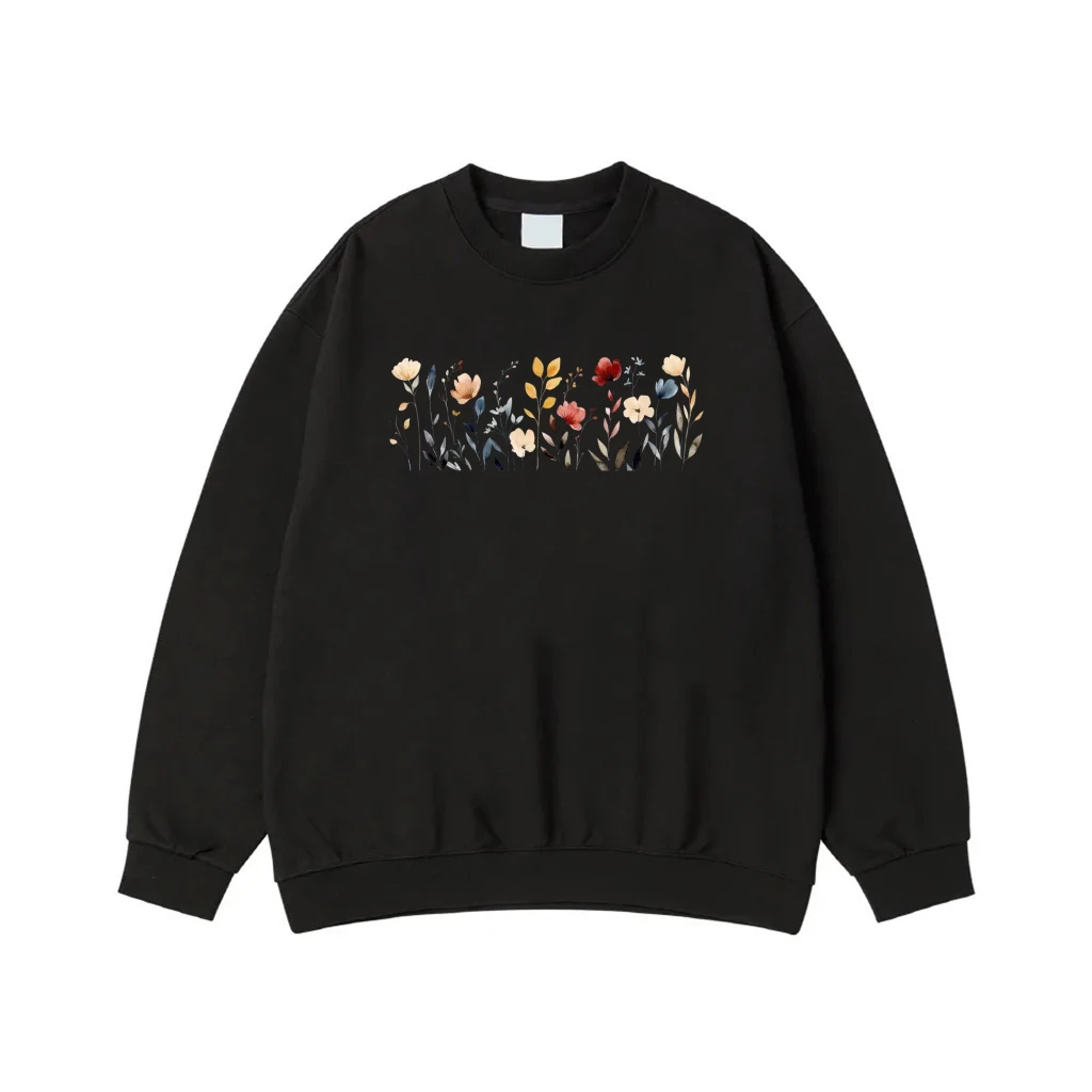 Watercolor Wildflower Meadow Floral T-Shirt
