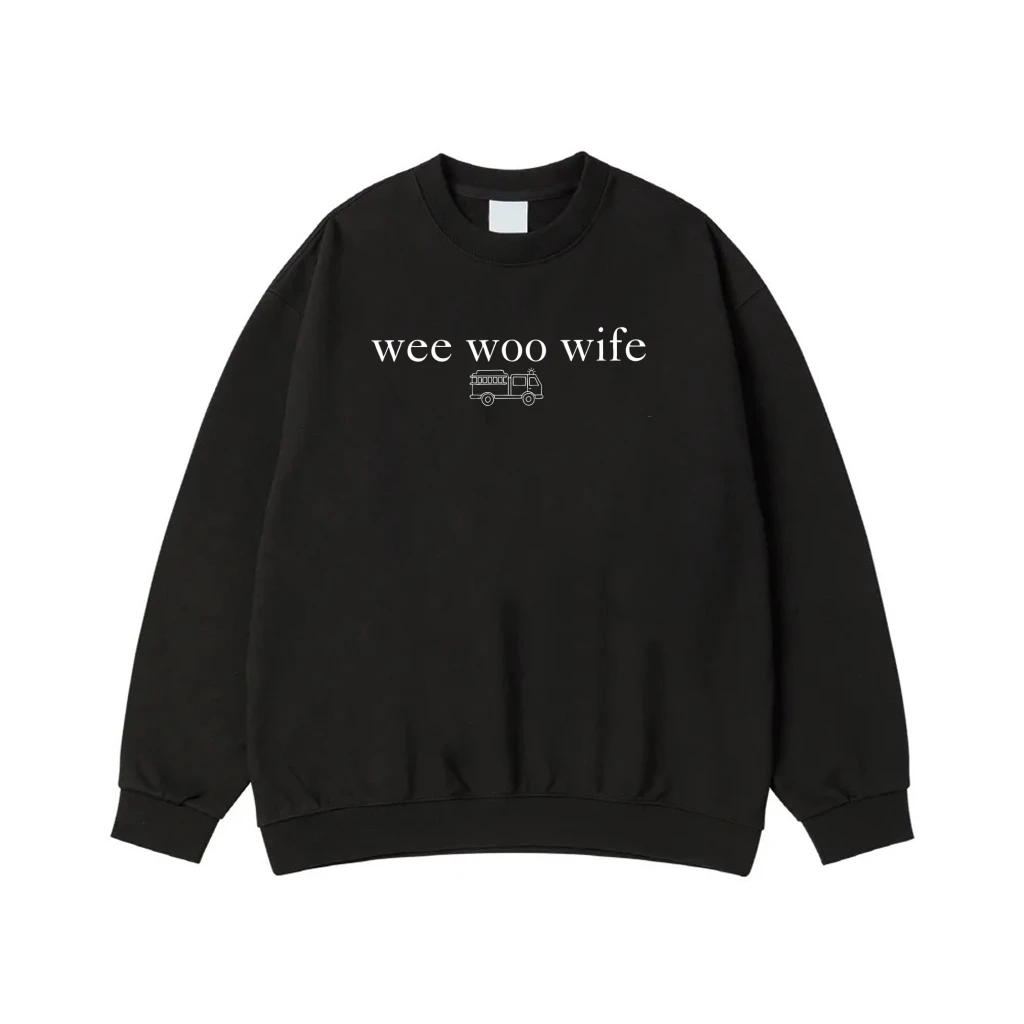 Wee Woo Wife Fire Truck T-Shirt