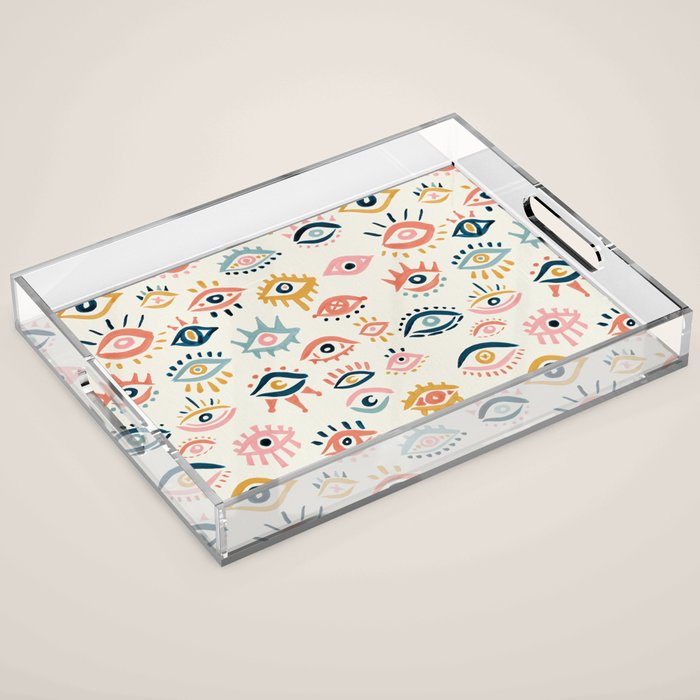 Mystic Eyes Primary Palette Acrylic Tray