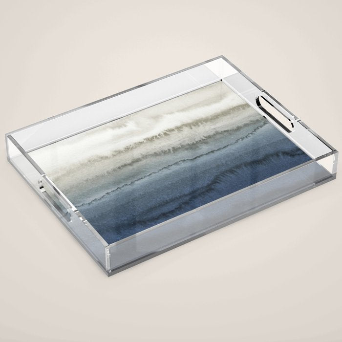 Within The Tides - Crushing Waves Blue Acrylic Tray