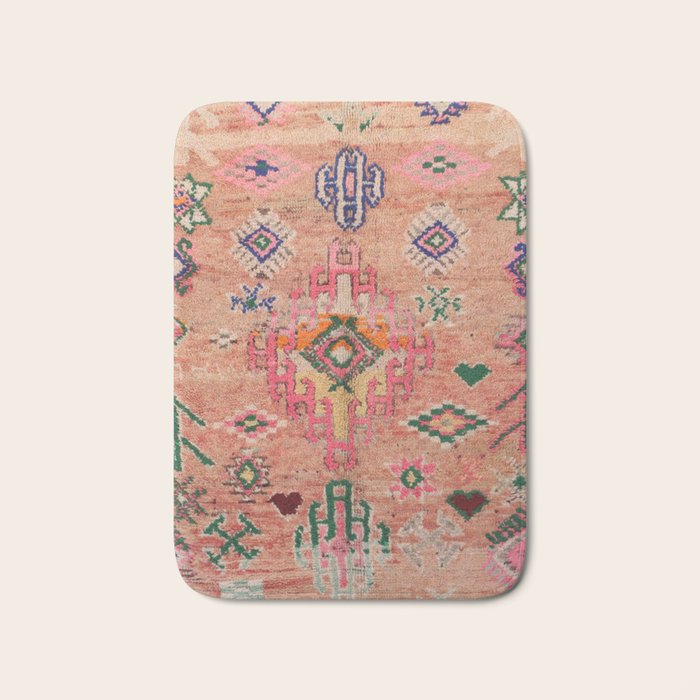 Moroccan Berber Traditional Carpet Bath Mat