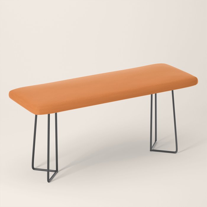 Tangerine - Solid Color Collection Bench