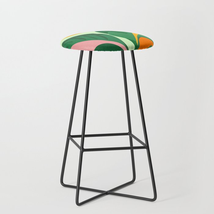 Things Are Looking Up / Tropical Greenery Stool