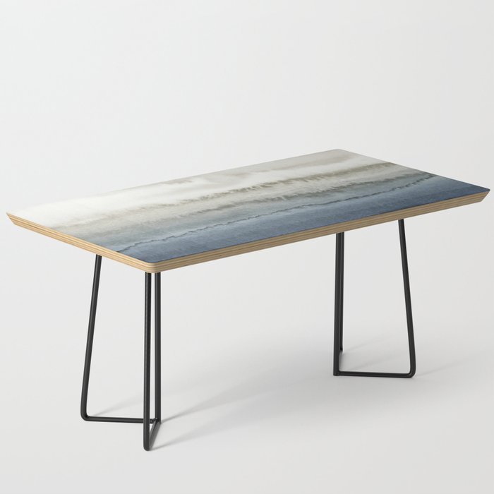Within The Tides - Crushing Waves Blue Coffee Table