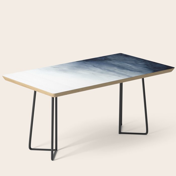 Indigo Abstract Painting | No.2 Coffee Table