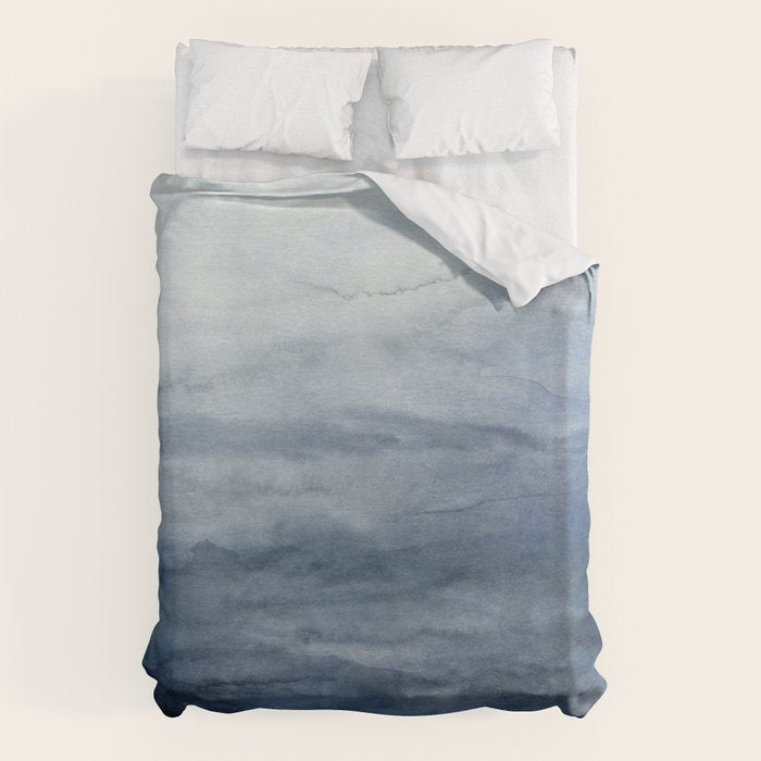 Indigo Abstract Painting | No.2 Duvet Cover