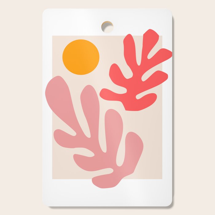 Henri Matisse - Leaves - Blush Cutting Board